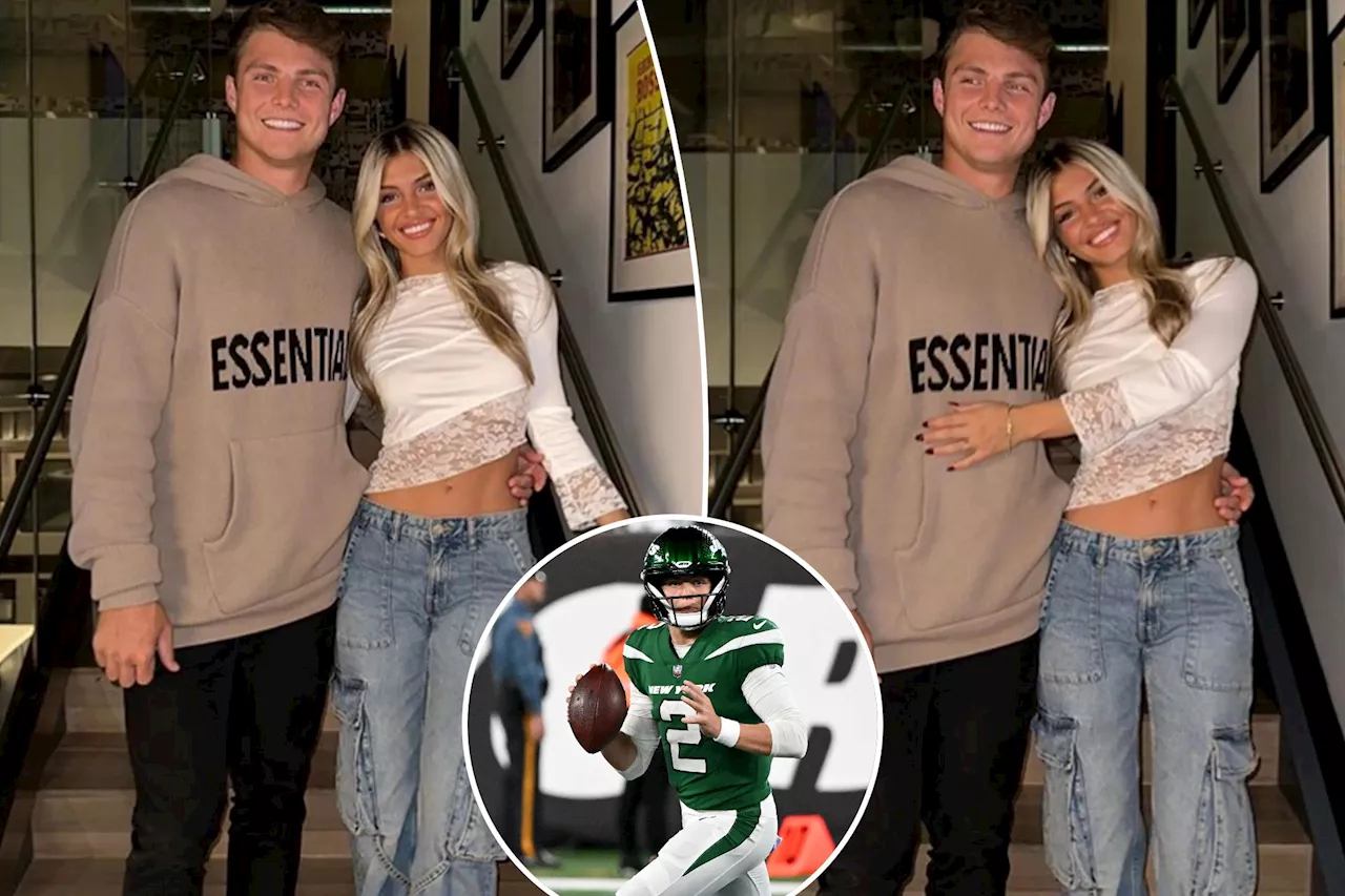 Zach Wilson, girlfriend Nicolette Dellanno enjoy 'great times' in new photos