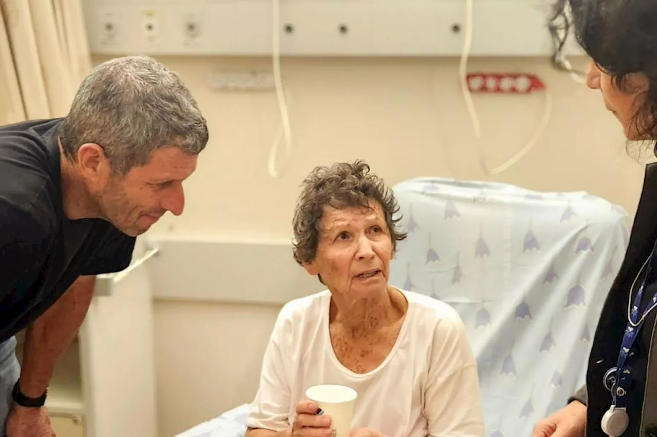 Grandmother released by Hamas ‘very sharp’ and ‘keen to share information’