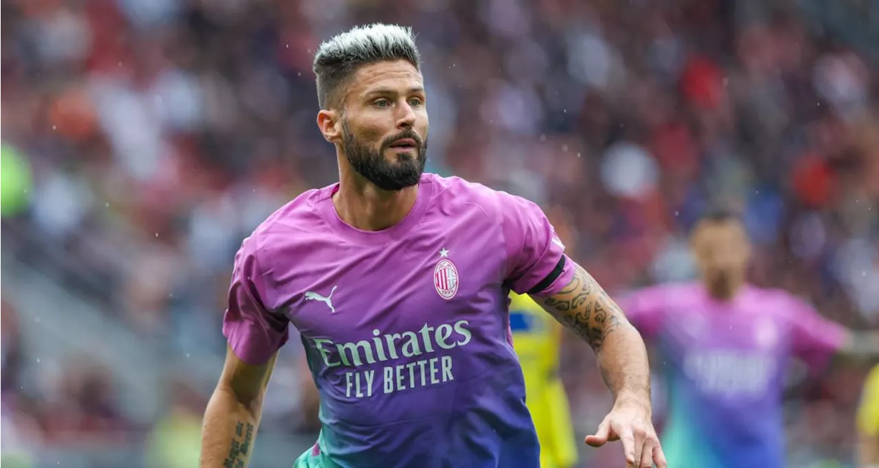 - AC Milan : Giroud conf 2