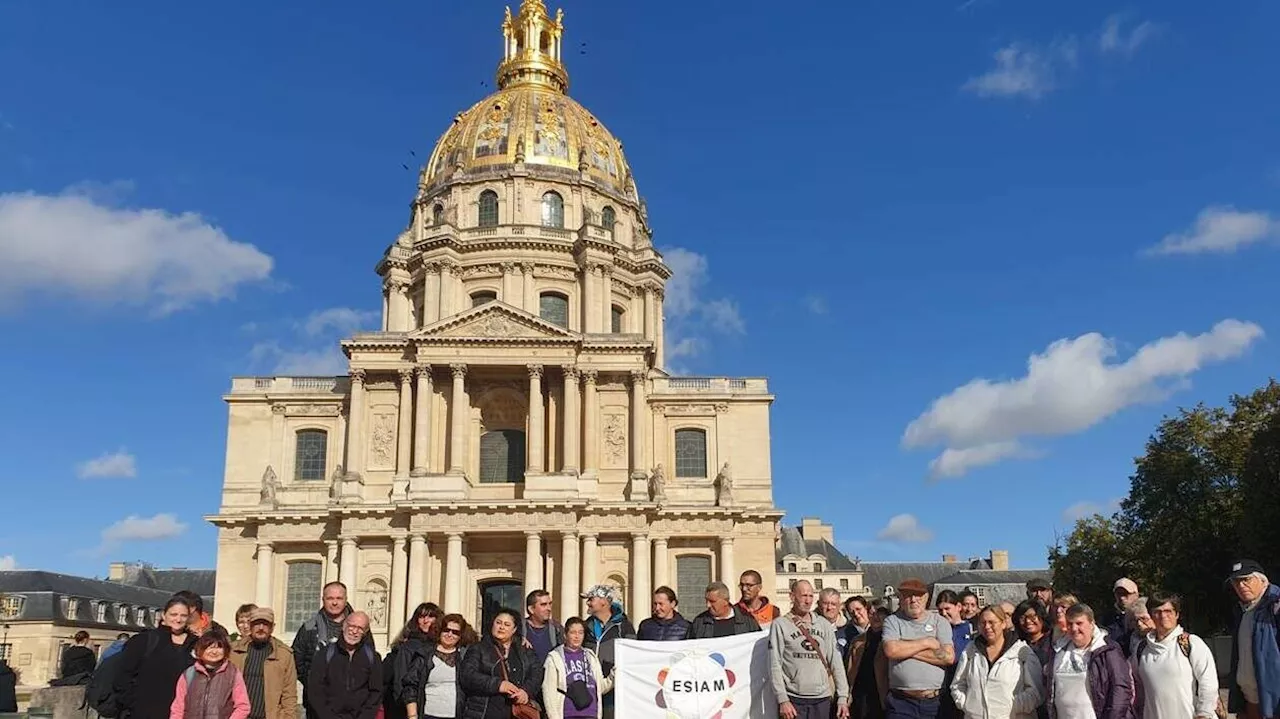 Bénévoles et salariés de cette entreprise solidaire des Deux-Sèvres défendent leur cause à Paris