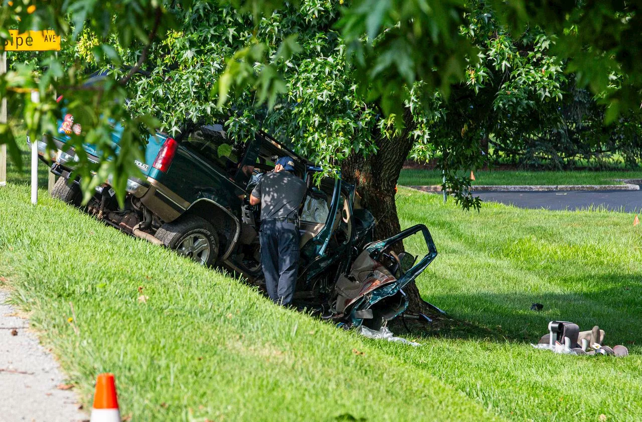 Dozing driver charged after crashing into tree, injuring 5 in Hershey