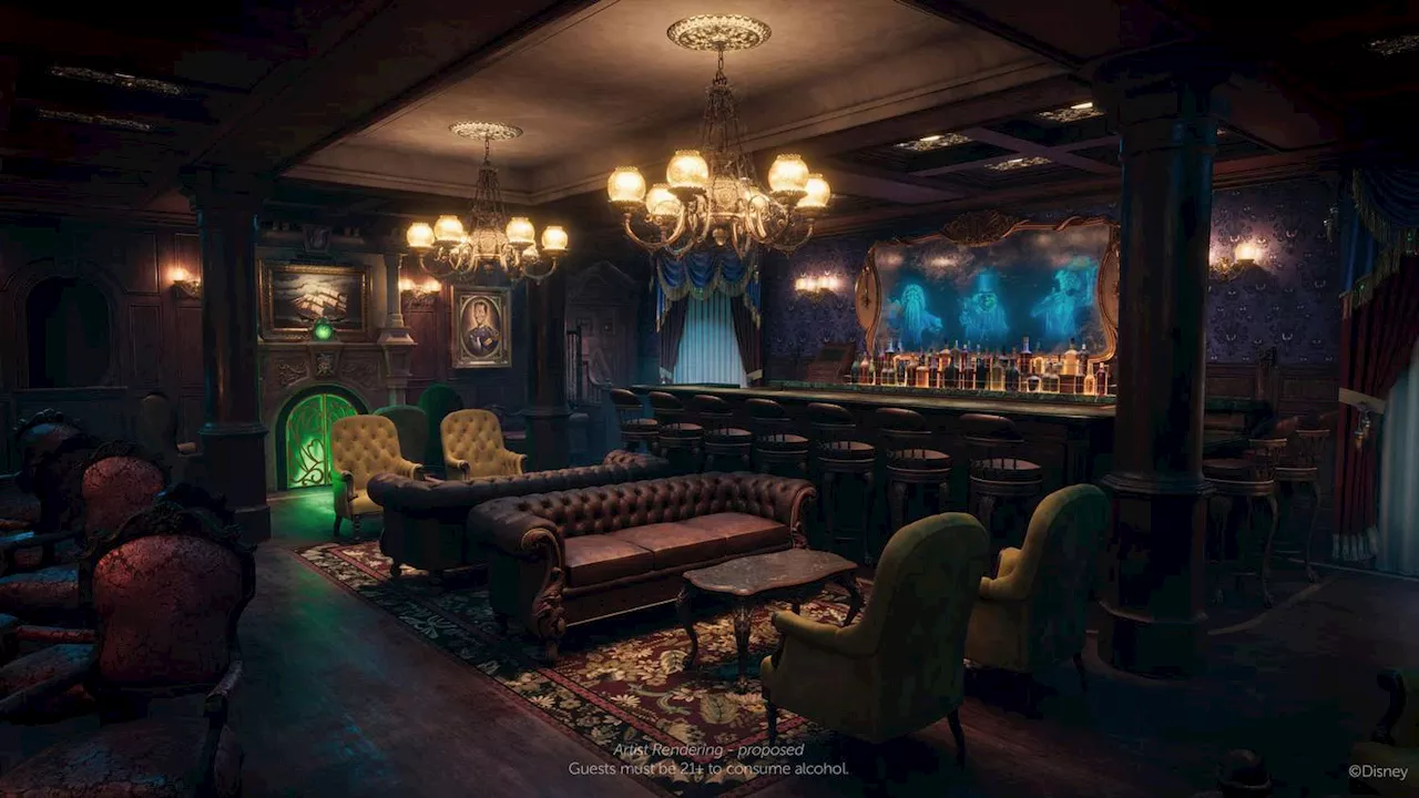 A Haunted Mansion-Inspired Bar Is Hitting the High Seas for the First Time Ever — See Inside the Spooky Space!