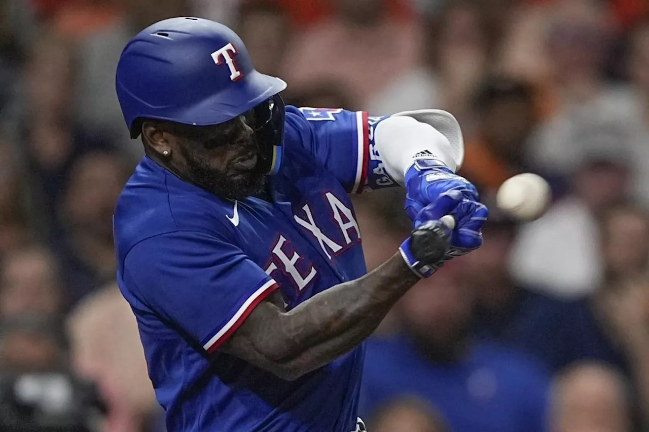 García powers Rangers to first World Series since 2011 with 11-4 rout of Astros in Game 7 of ALCS