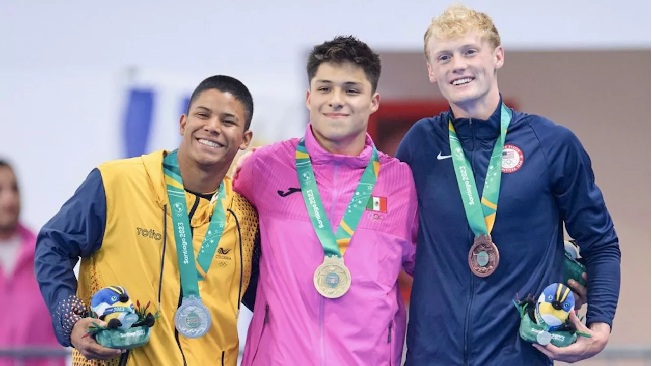 Panamericanos 2023: Osmar Olvera se llevó el oro en el trampolín de tres metros