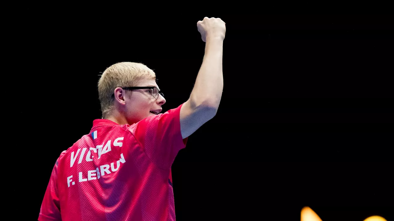 Tennis de table: à 17 ans, Félix Lebrun est le 3e joueur le plus précoce de l'histoire à intégrer le top 10...