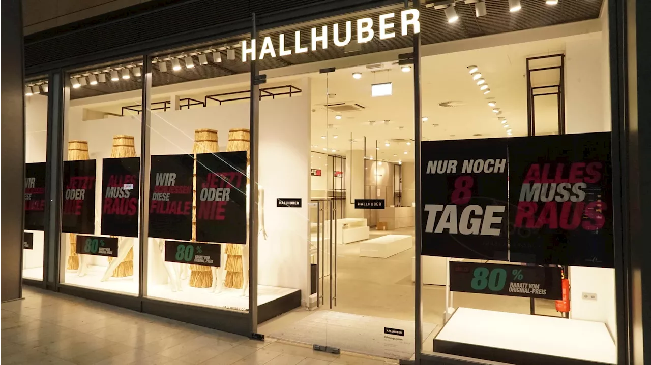 Modekette Hallhuber droht das Aus: 60 Filialen stehen auf der Kippe!