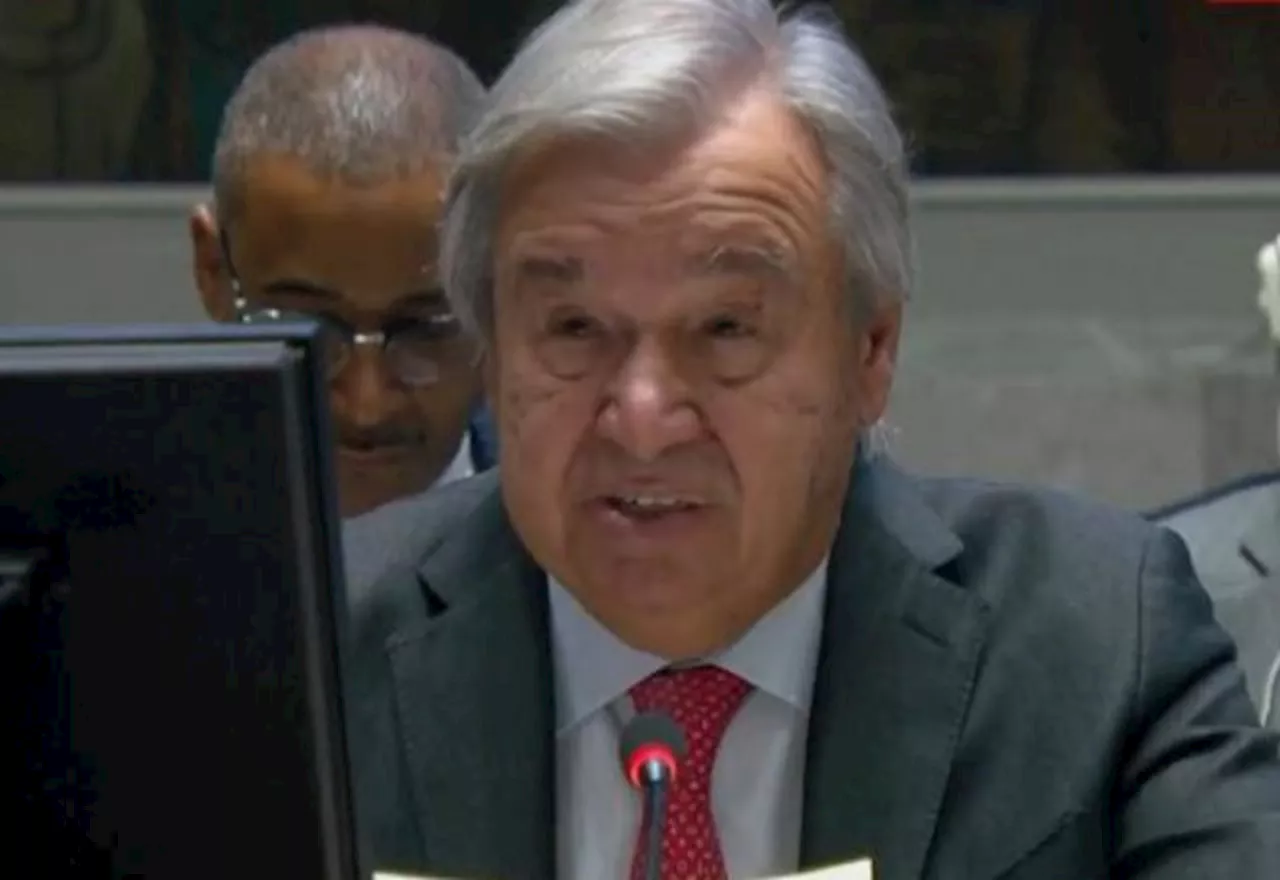 Guterres se diz preocupado com 'claras violações do direito humanitário internacional em Gaza'