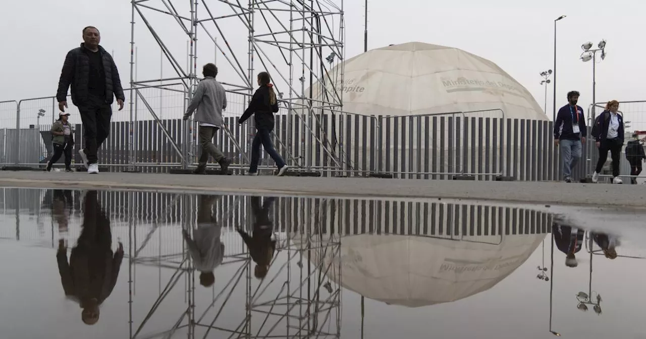 Pan American Games start in disarray with cleaners still working around the National Stadium