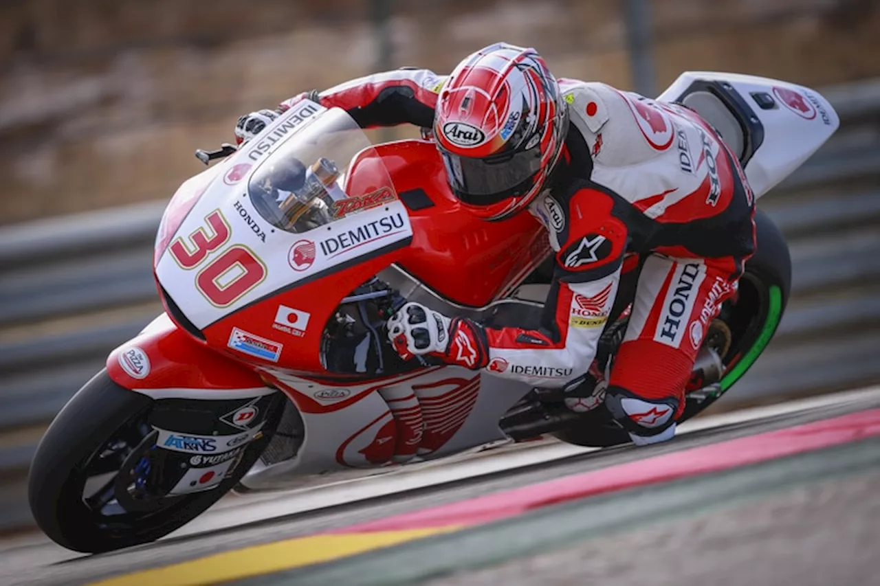 Aragón: Lüthi und Nakagami testen 2017er-Kalex