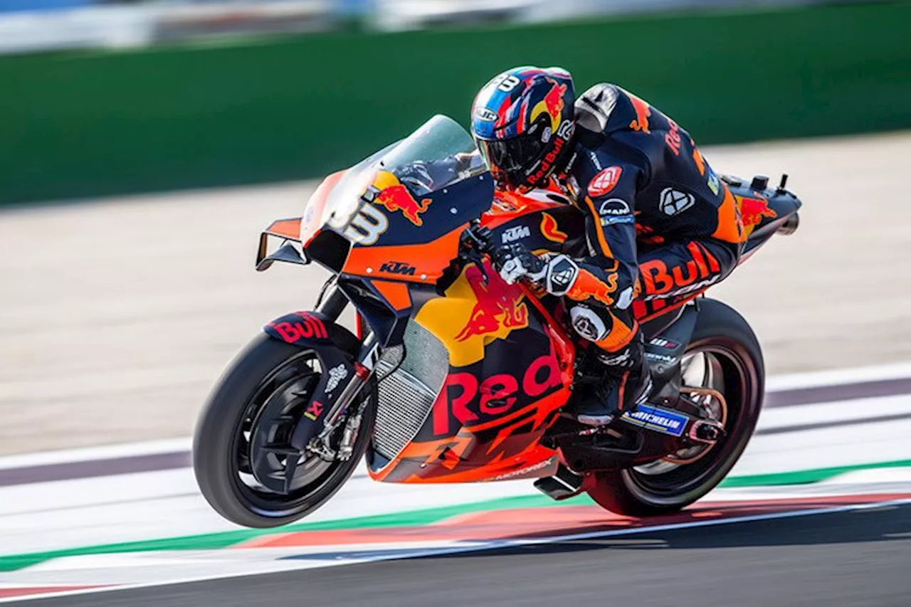 Brad Binder (KTM): Auf den Extra-Sprit vergessen