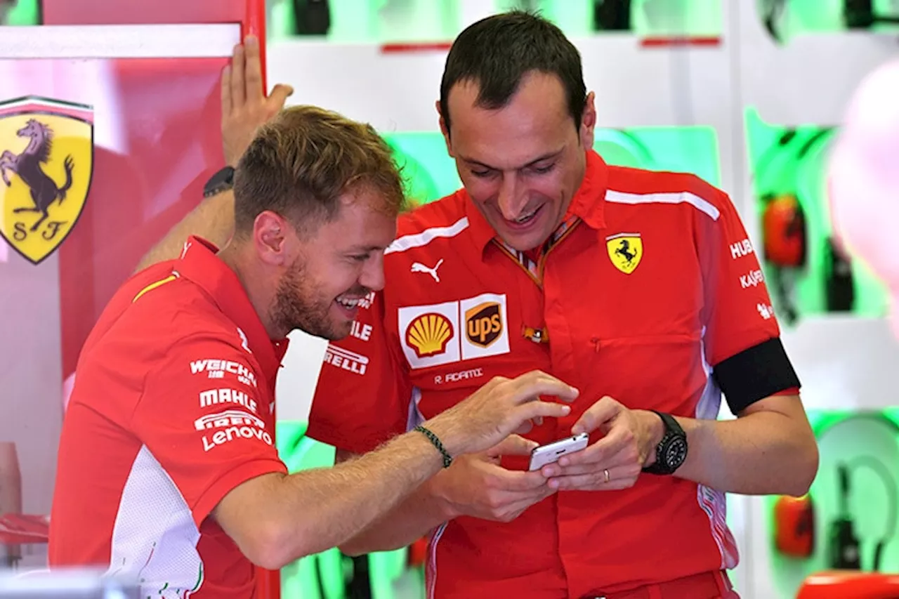 Sebastian Vettel bei Ferrari: Sänger, Pasta-Liebhaber