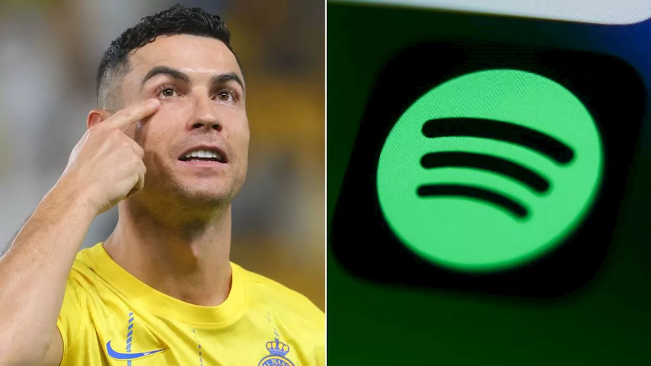 Cristiano Ronaldo responsible for Scottish singer's 2007 hit reaching number one in Saudi Arabia