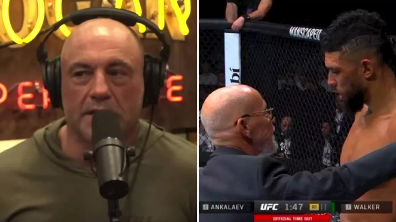 Joe Rogan's reaction to controversial UFC 294 Johnny Walker incident speaks volumes