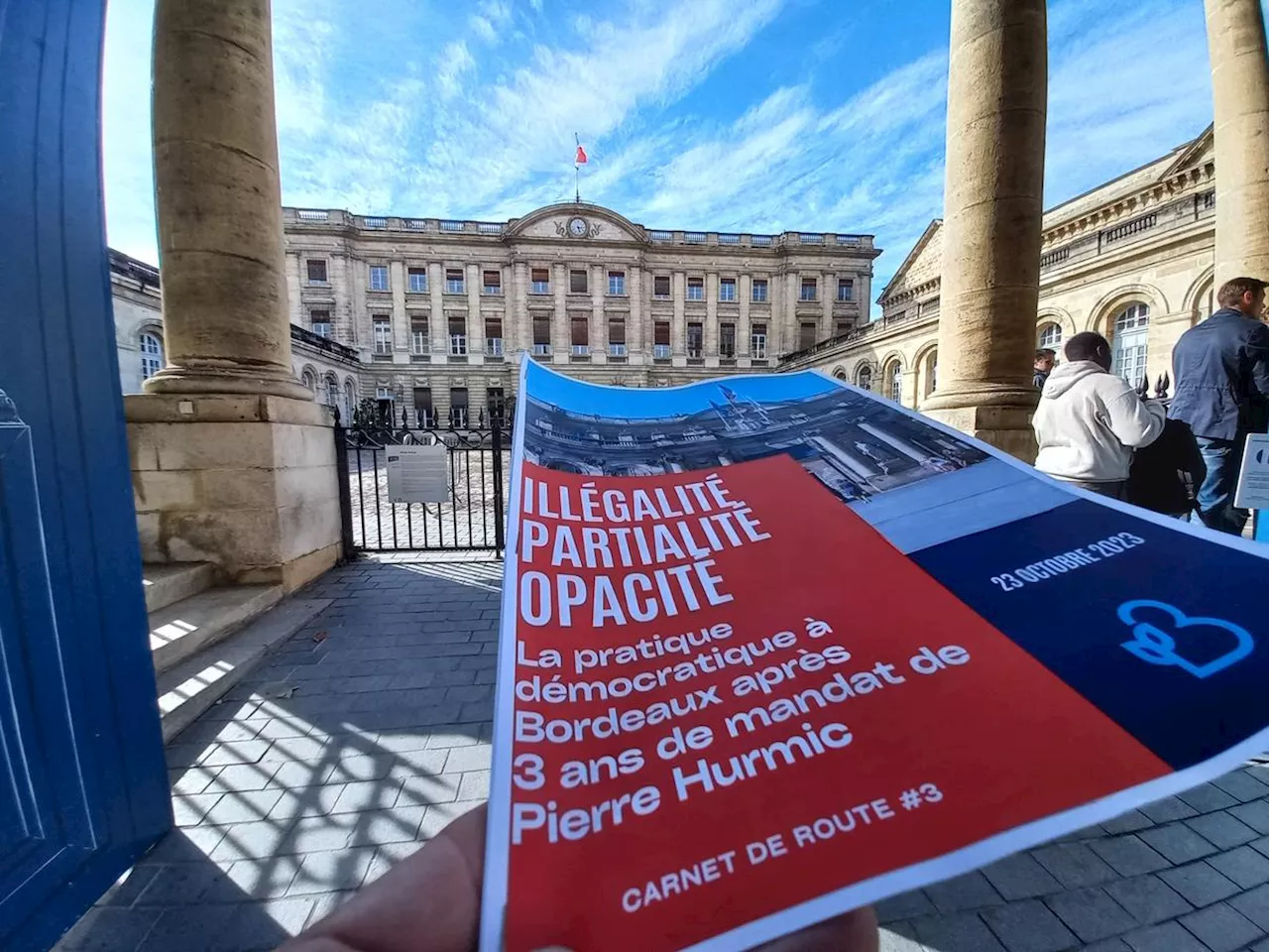 Politique à Bordeaux : la démocratie locale « sous assistance respiratoire », selon l’opposition