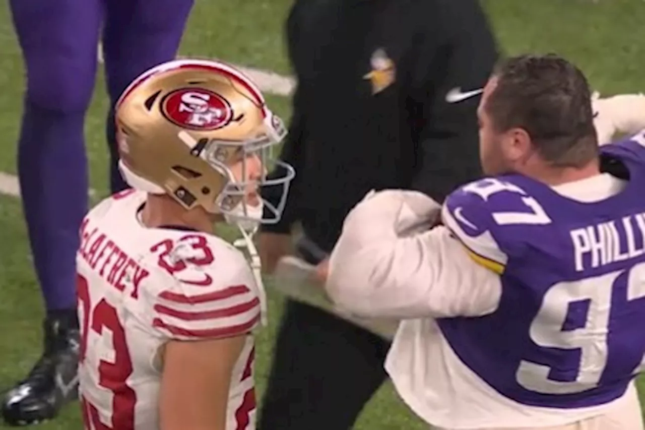 Christian McCaffrey appears to decline jersey swap in awkward footage after 49ers loss...