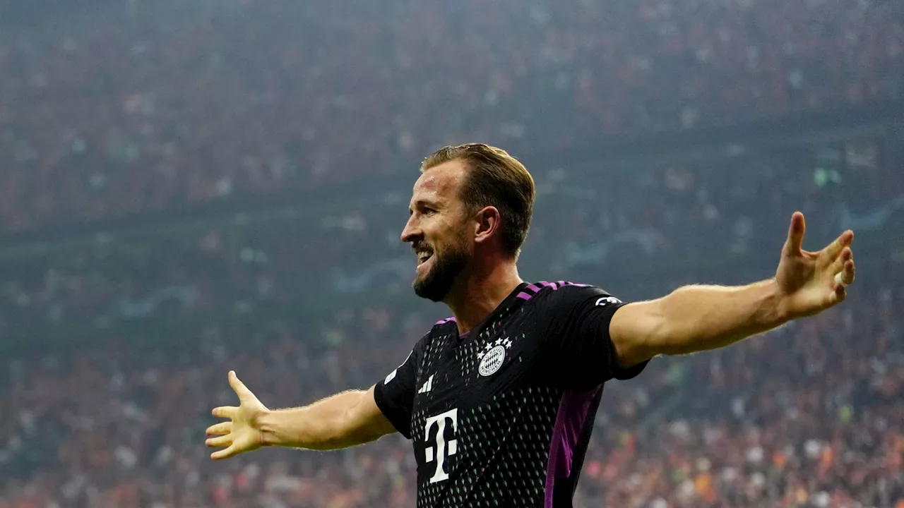 Harry Kane equals Frank Lampard Champions League record as he shines for Bayern Munich again...