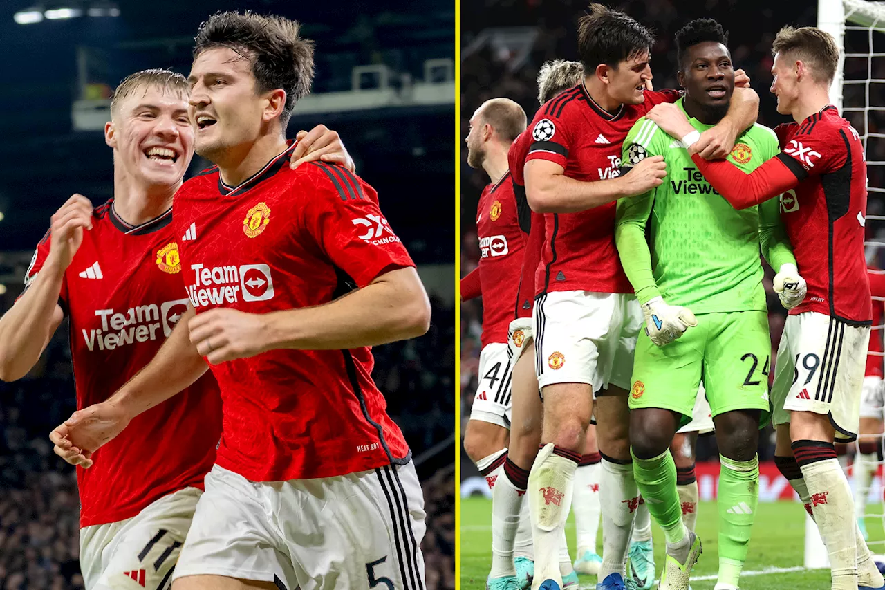 Harry Maguire goal and Andre Onana save hand Manchester United crucial Champions League win...