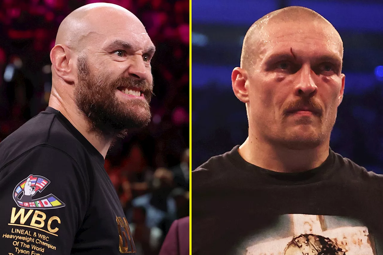 Tyson Fury insists undisputed fight has to happen in December and Oleksandr Usyk ‘gets sued’ if it doe...