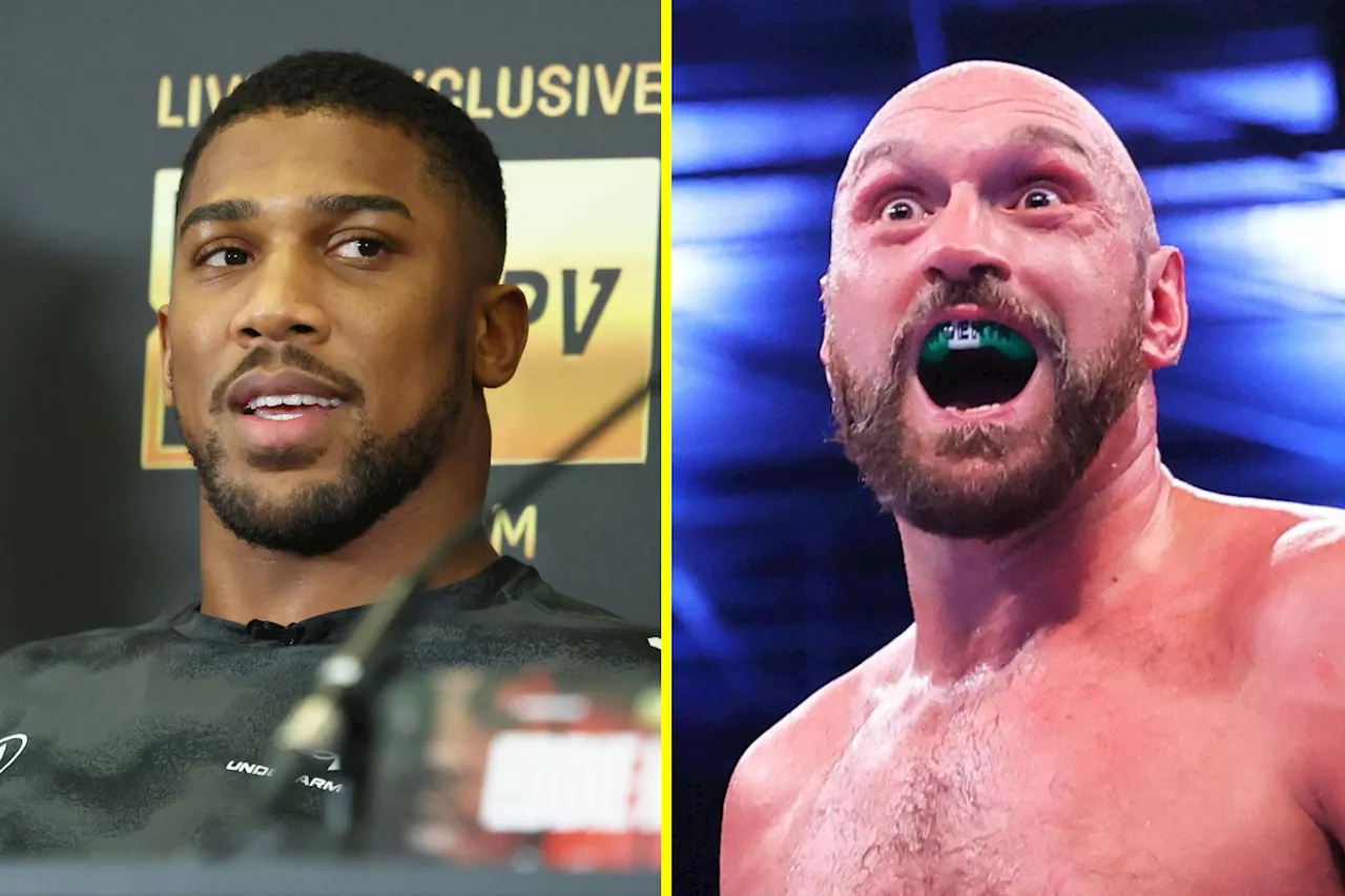 – Tyson Fury surprised by Anthony Joshua ‘begging’ to fight Deontay Wilder on Oleksandr Usyk...