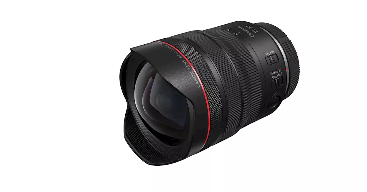 Canon เปิดตัวเลนส์ RF10-20mm f/4L IS STM เลนส์ซูม มุมกว้างพิเศษสำหรับกล้อง ฟูลเฟรม