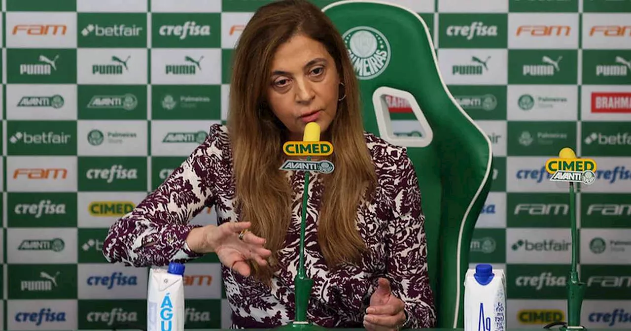 Leila explica coletiva que irritou conselheiros, e oposição se fortalece no Palmeiras