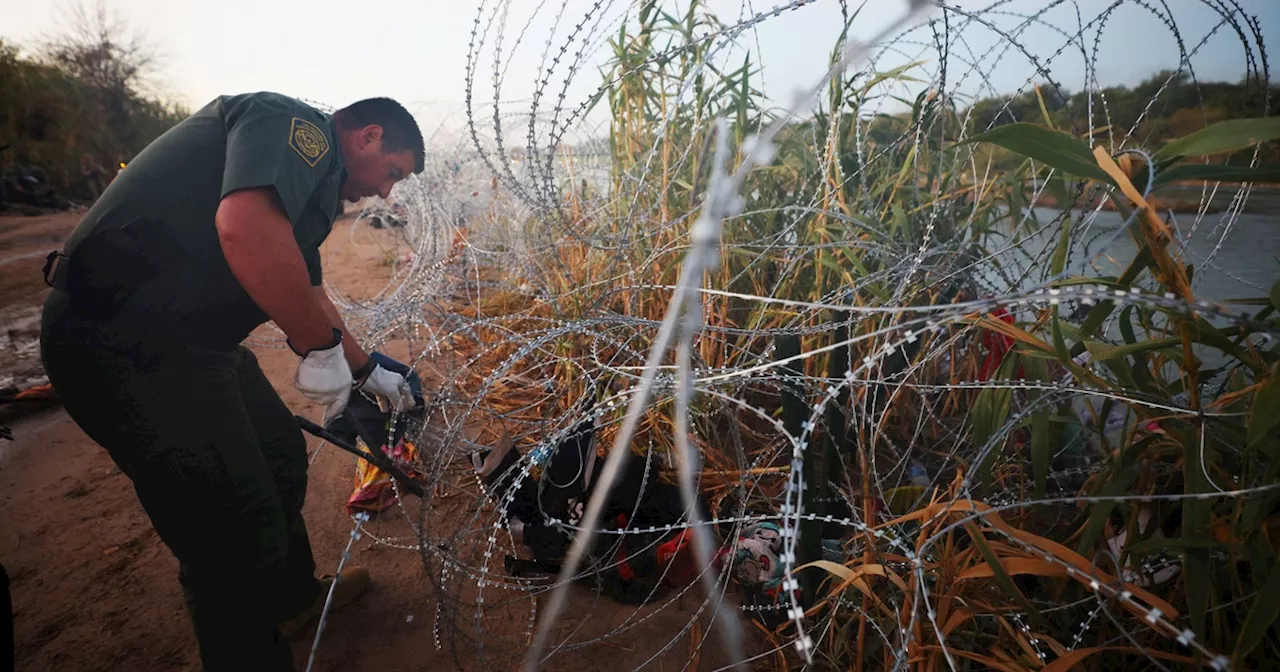 Texas sues feds, claiming Border Patrol agents destroyed state razor wire