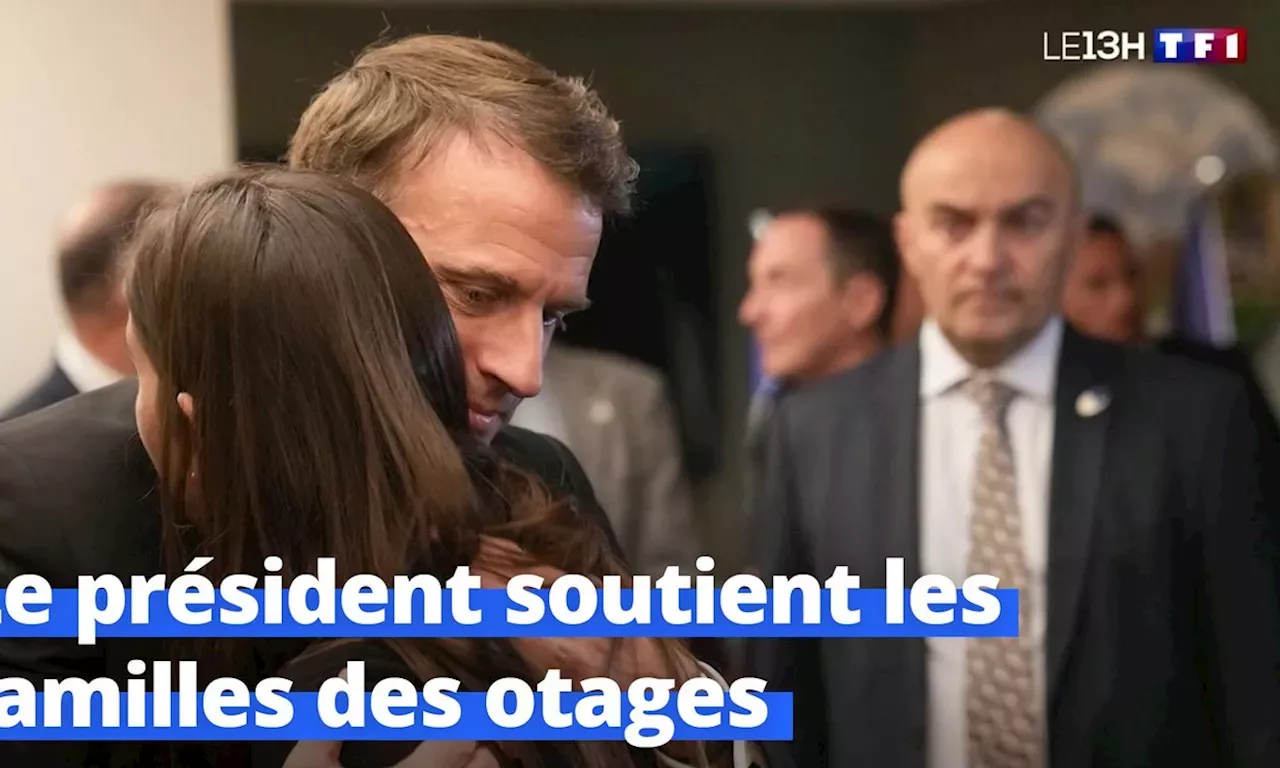 Emmanuel Macron En Israël : L’espoir Des Familles De Disparus Et D ...