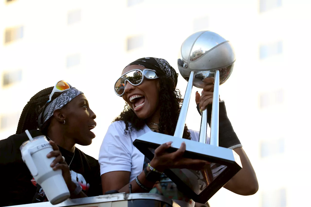 Las Vegas Aces back up talk with WNBA championship bragging rights