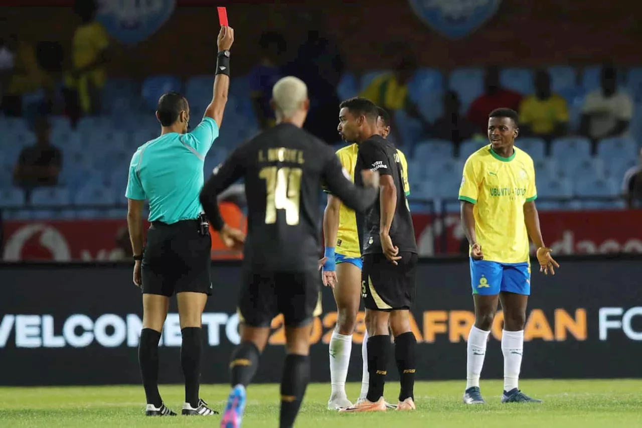 Sundowns survive Mvala red card to reach AFL semis