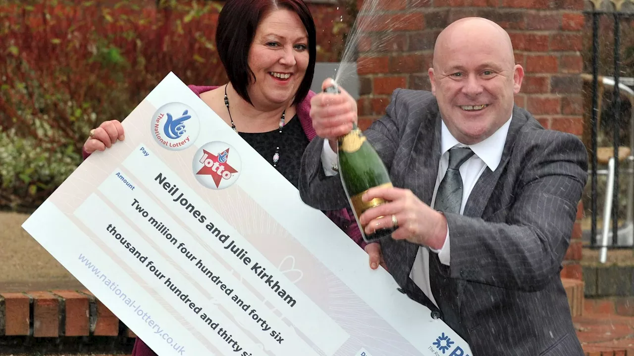 I had just £13 in my bank account before I scooped £2.4m lottery but didn’t spend it for WEEKS, here’s why...