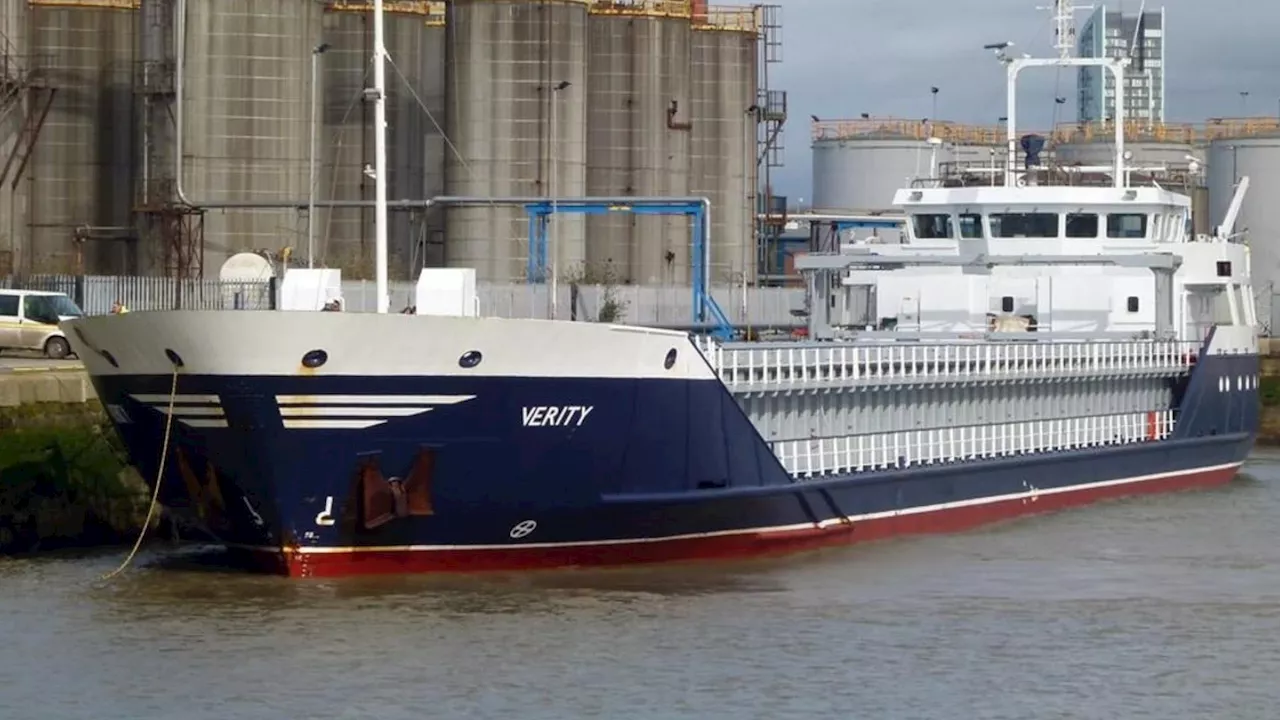 Verity cargo ship collision updates — Desperate mission to find 6 ‘missing’ crew underway after British ves...