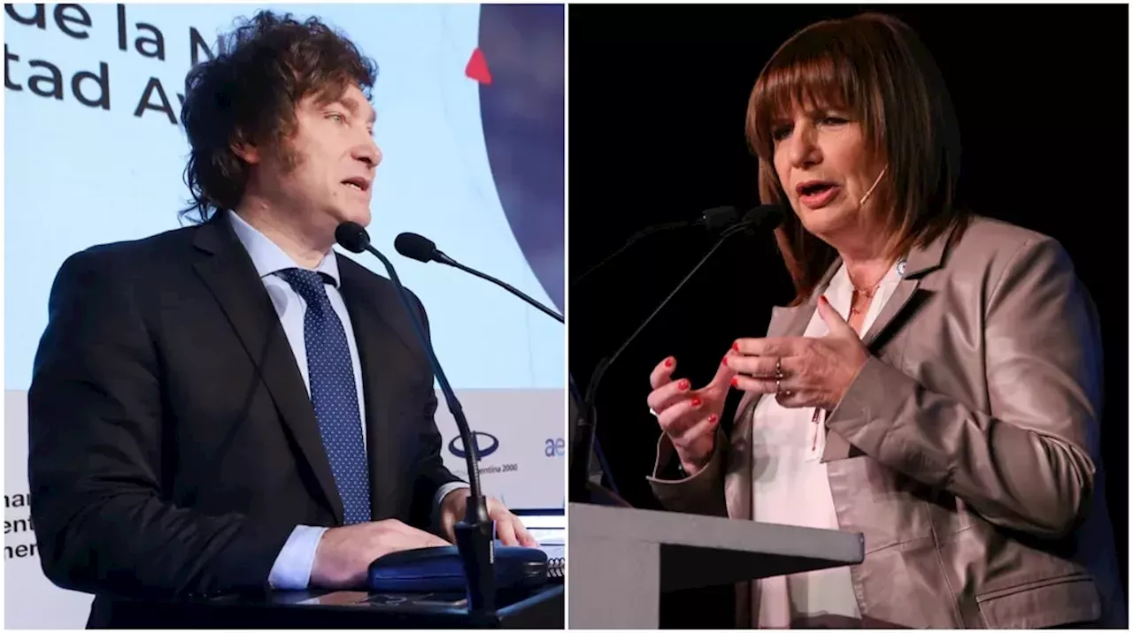 Un Llamado De Javier Milei A Patricia Bullrich: El Plan Para Correr A ...