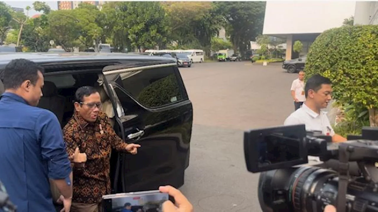 Mahfud MD Temui Jokowi di Istana, Pertama Kalinya Sejak Jadi Bakal Cawapres Ganjar