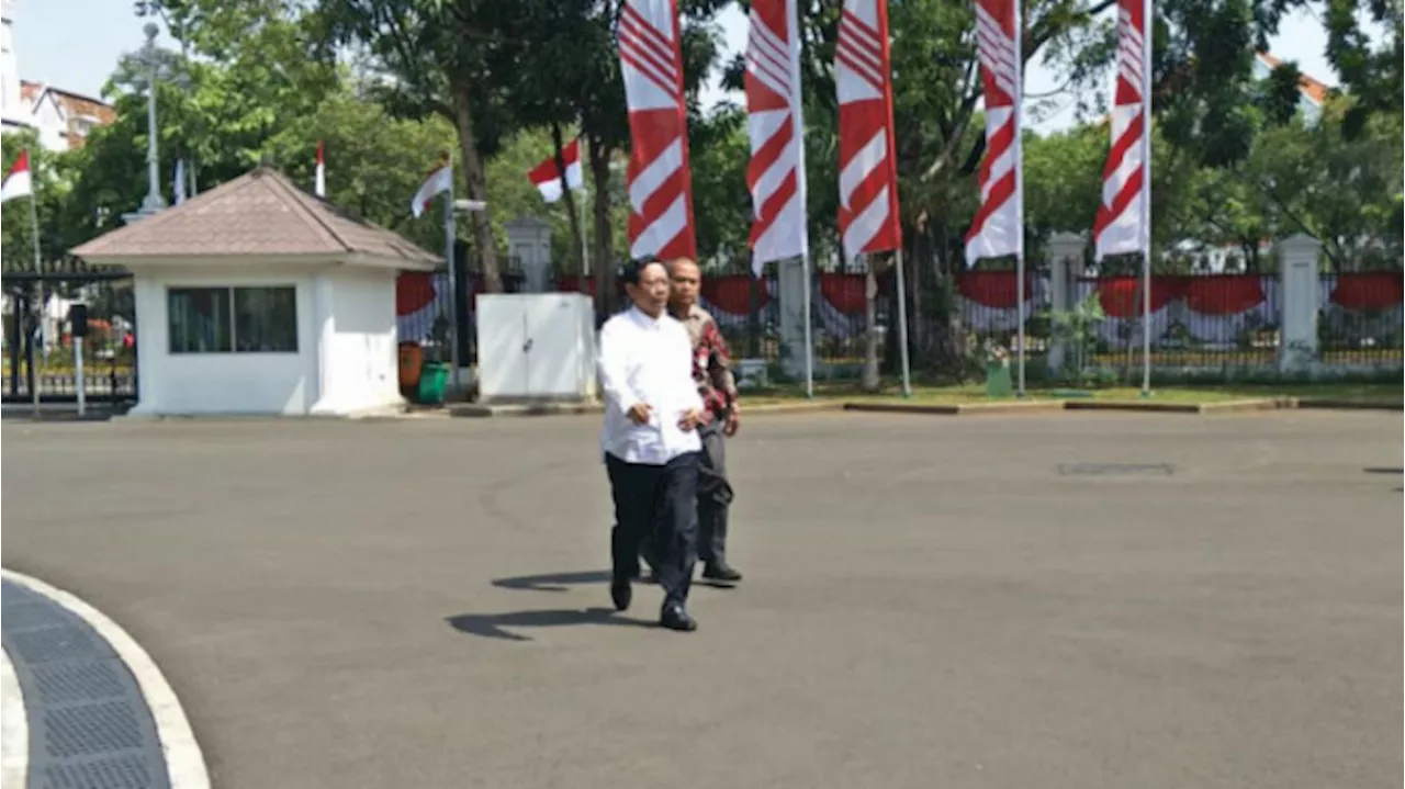 Mahfud MD Temui Jokowi di Istana, Pertama Kali usai Jadi cawapres Ganjar