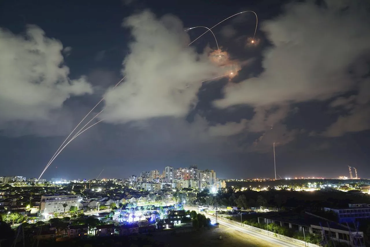 Israel's Iron Dome in action