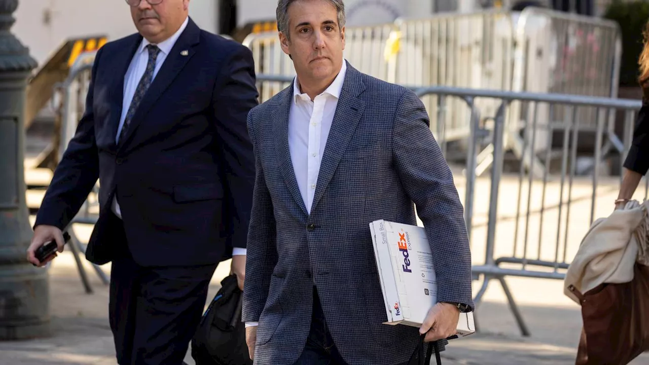 Donald Trump returns to civil fraud trial, with fixer-turned-foe Michael Cohen set to testify