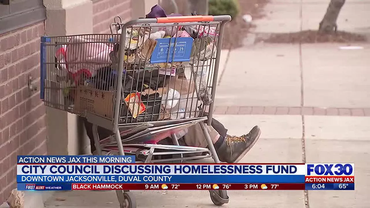 Jax City Council to vote on creating a $1 million ‘homeless trust fund’