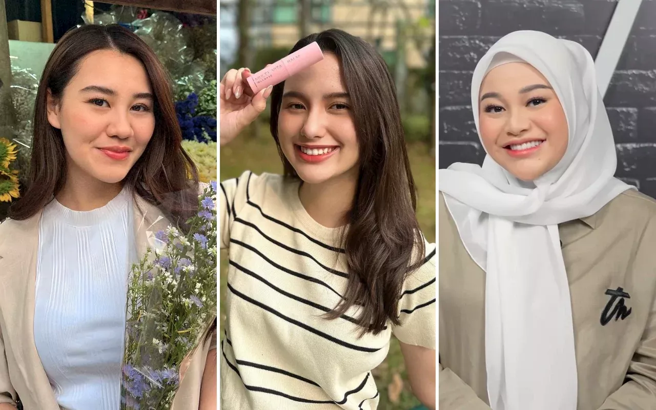 Adu Gaya Aaliyah Massaid dan Sarah Menzel Kompak Kenakan Hijab di Kajian Aurel Hermansyah