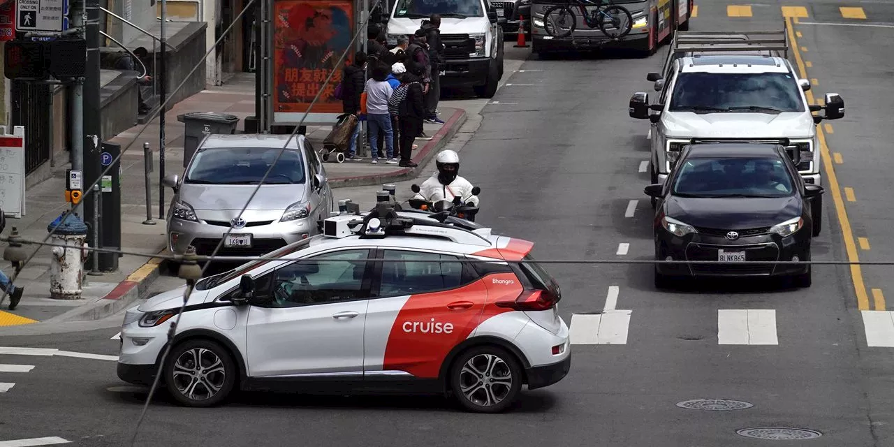 Cruise’s Driverless-Car Permits Suspended in California by DMV