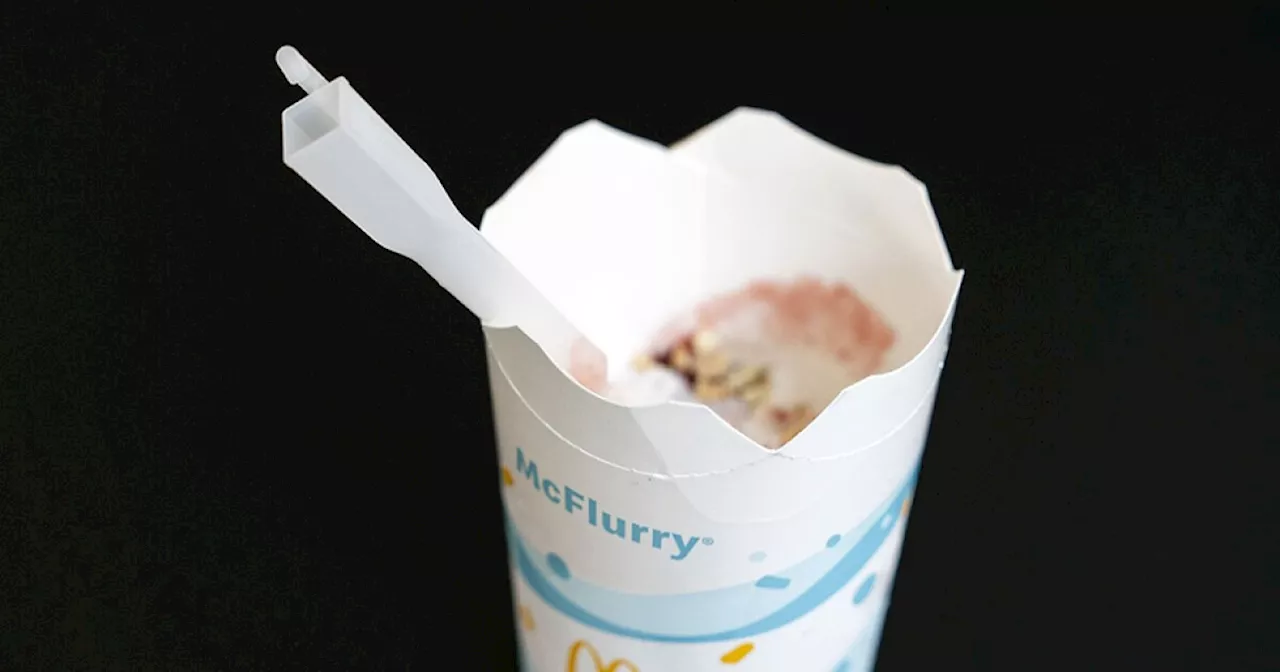 McDonald’s is getting rid of McFlurry spoons