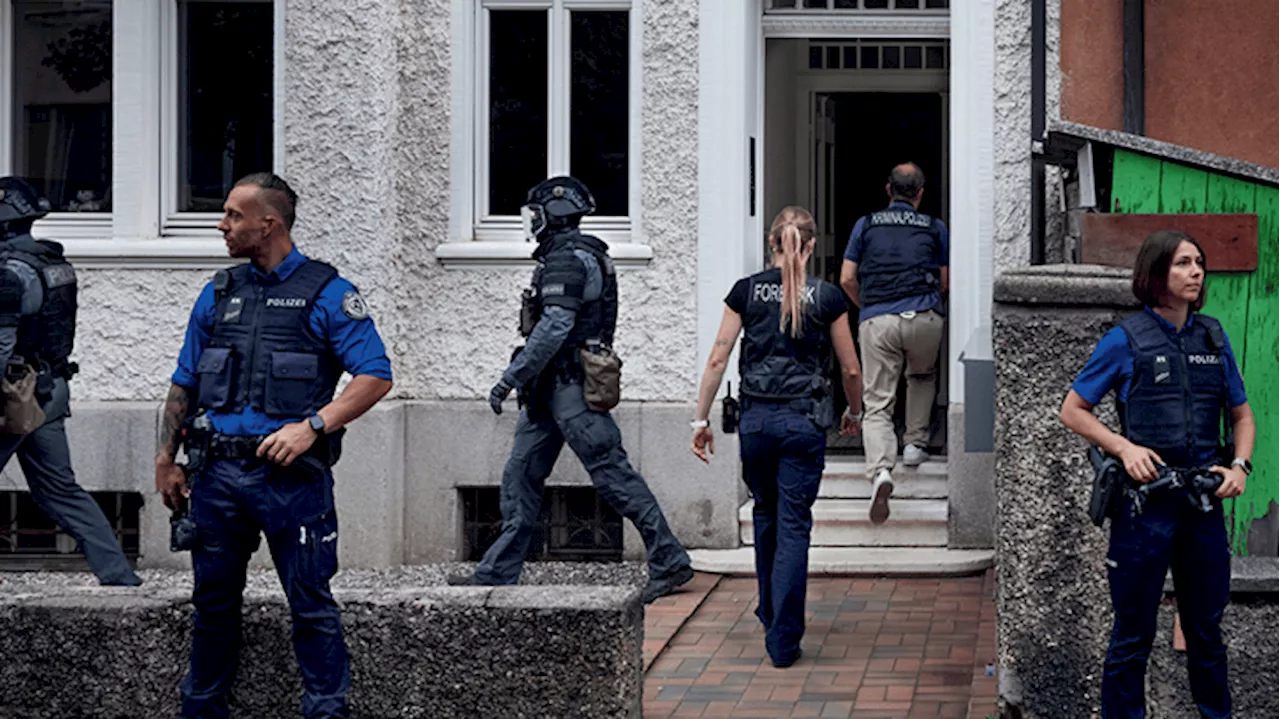 Basel: So sieht Homeoffice bei der Polizei aus.