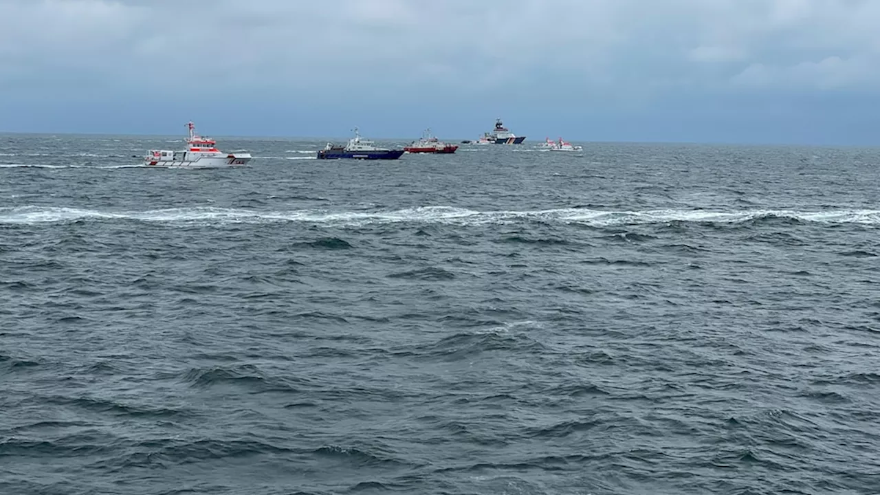 Authorities halt search for 4 sailors missing after 2 ships collided in the North Sea