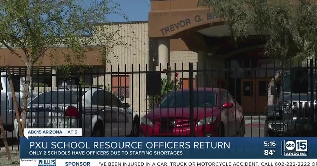 Phoenix Union High School District brings back two school resource officers