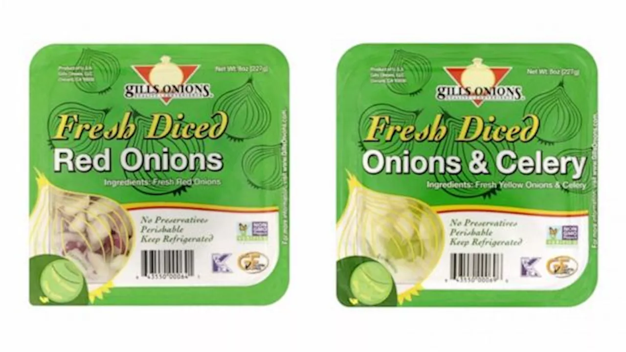 Pre-cut onion products linked to salmonella outbreak in 22 states, CDC says