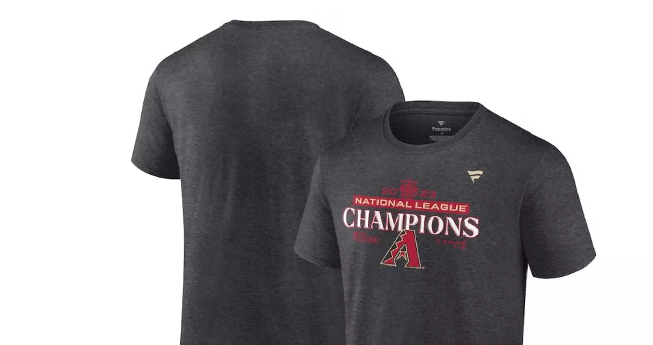 Arizona Diamondbacks win NLCS, get World Series gear players wear