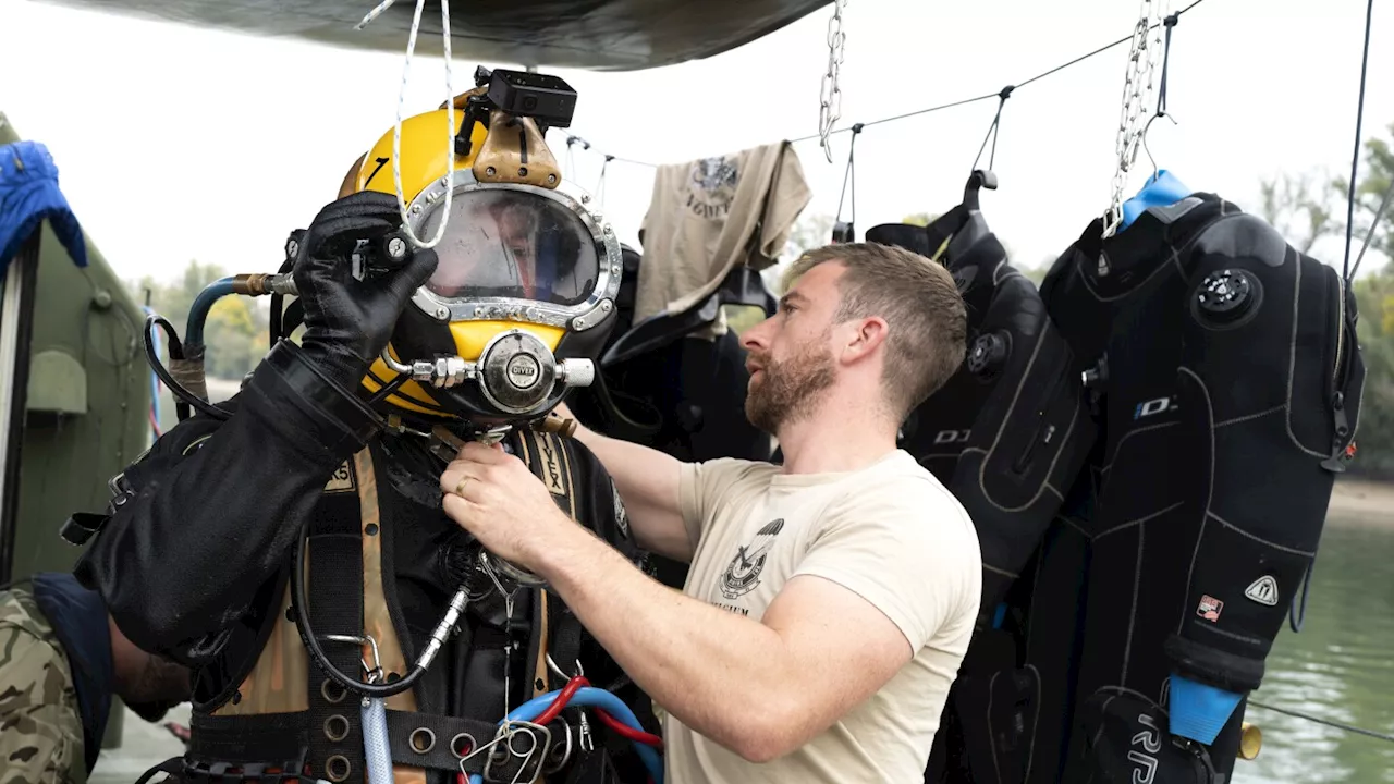 Hungary hosts international training for military divers who salvage unexploded munitions