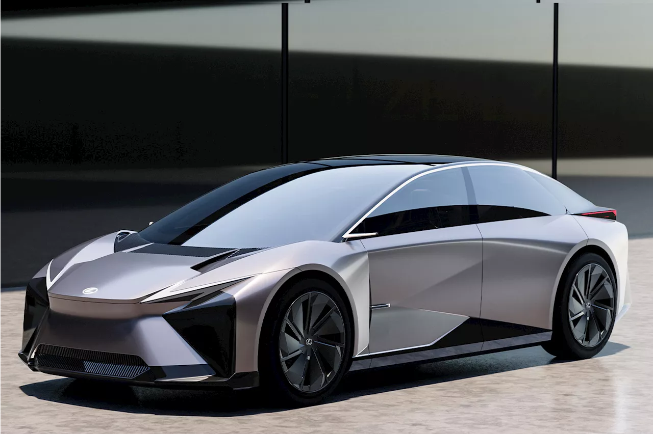 Sleek new Lexus ZF-ZC concept previews 2026 electric saloon