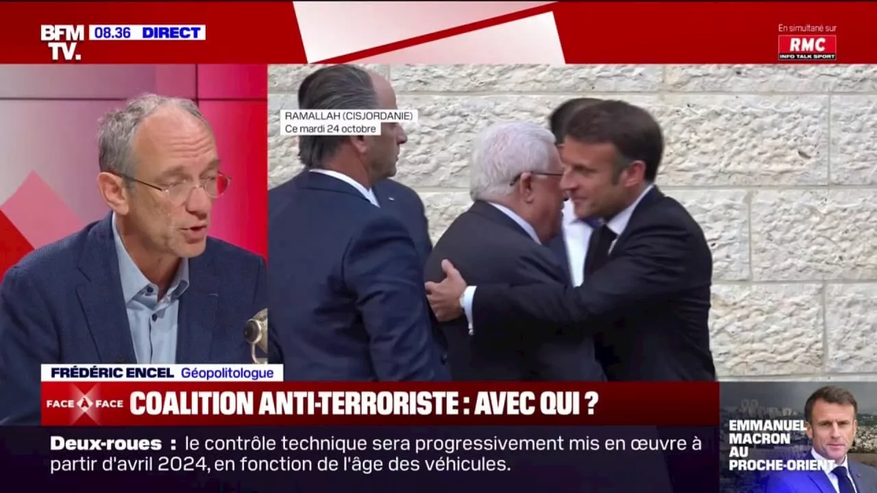 Frédéric Encel, géopolitologue : 'Emmanuel Macron a raison de stigmatiser le terrorisme d'où qu'il vienne'