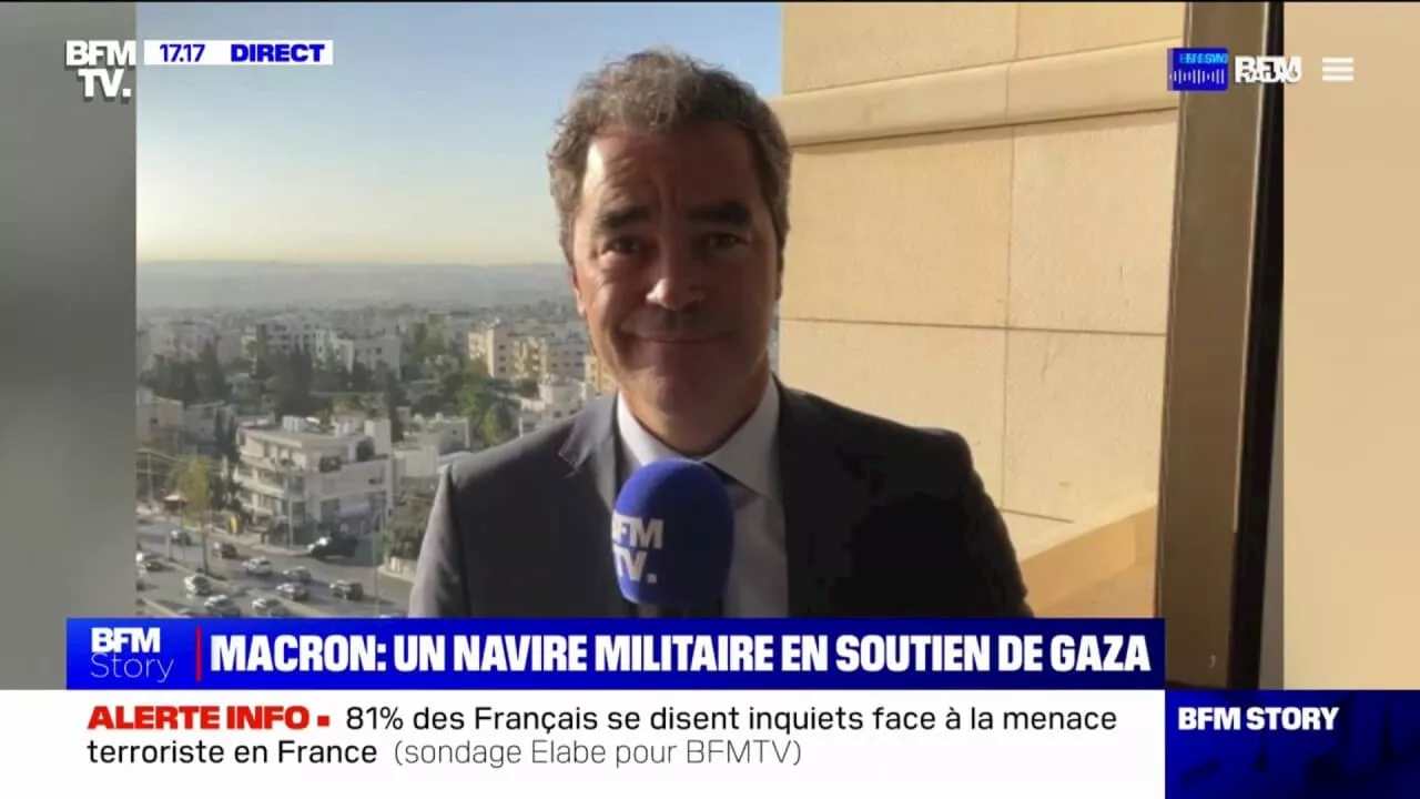 Israël/Palestine: le navire militaire envoyé par la France en Méditerranée orientale pour 'soutenir les hôpitaux' de Gaza est le porte-hélicoptères amphibie Tonnerre (information BFMTV)