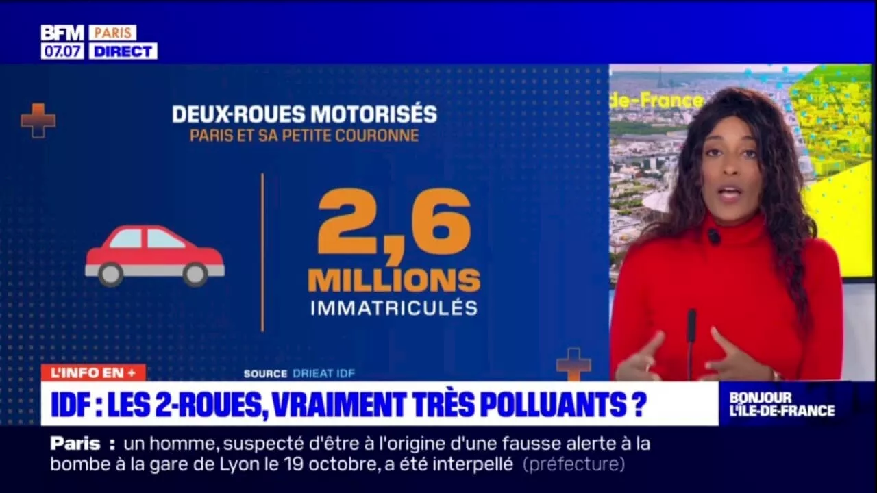 L'info en +: les deux-roues, vraiment polluants en Île-de-France?